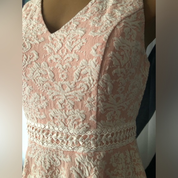 Altar'd State Floral Stretch Knit Fit & Flare Skater Dress - Picture 4 of 11